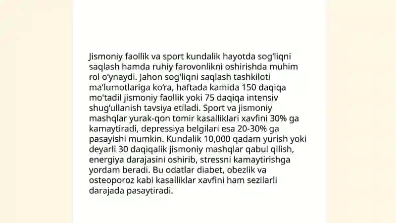 Sogʻlom turmush tarzini shakllantirishning zamonaviy yondashuvlari 4