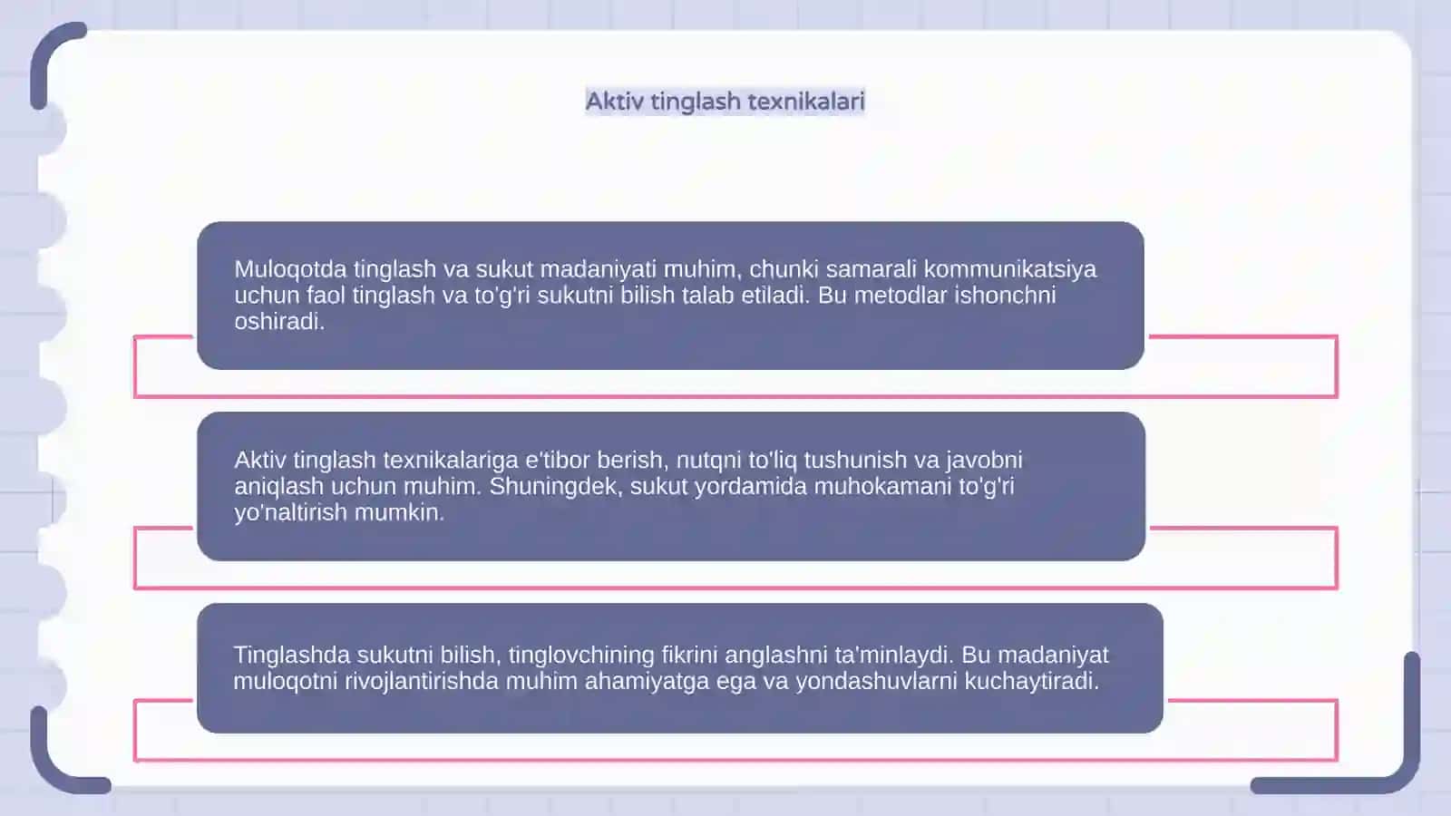 Muloqotda tinglash va sukut madaniyati 4