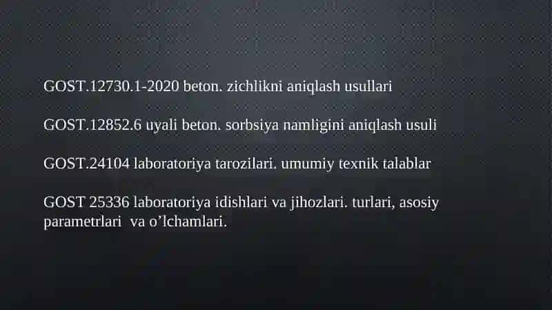 Beton namligini aniqlash 4