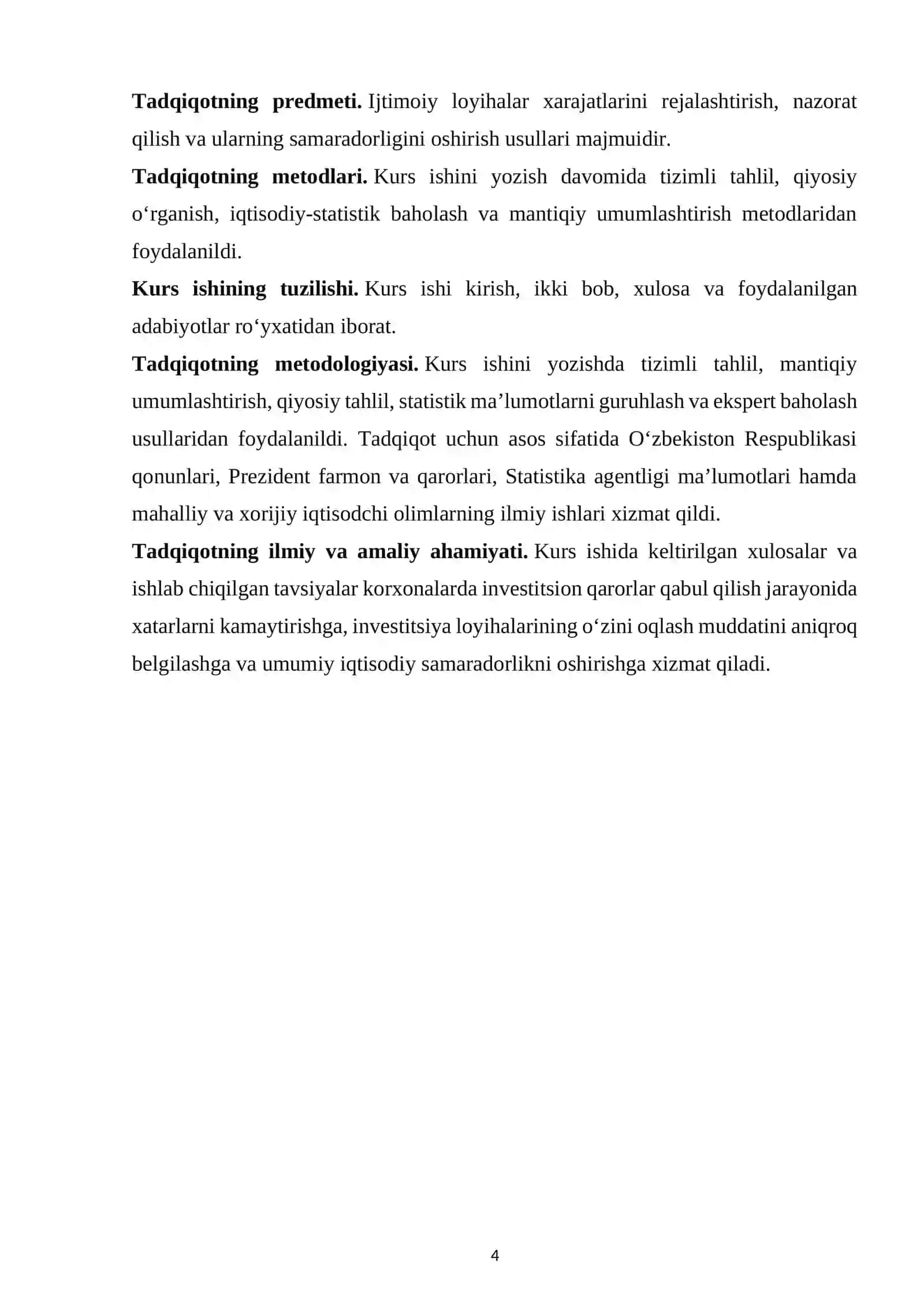 Ijtimoiy Loyihalar Xarajatlarining Boshqarishning Axamiyatli Jihatlari 4