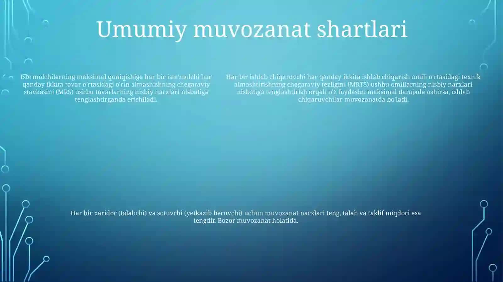 Fazoda Ixtiyoriy Joylashgan Kuchlar Sistemasining Muvozanat Shartlari 4