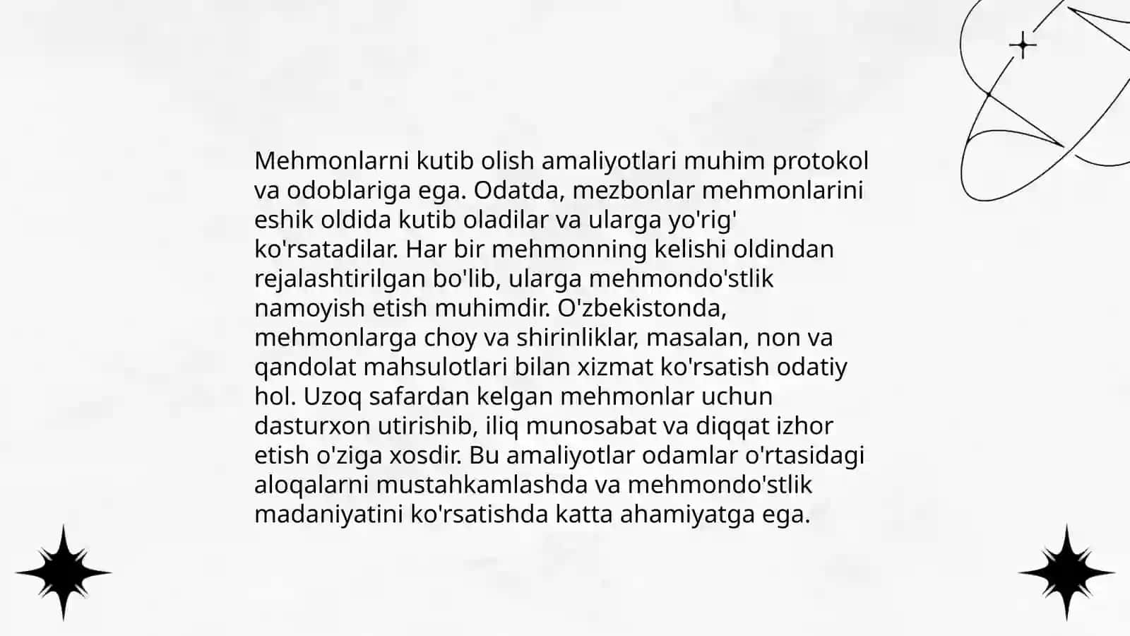 Buxoro Sahid Zarafshon Mehmonxonasida amaliyot 4