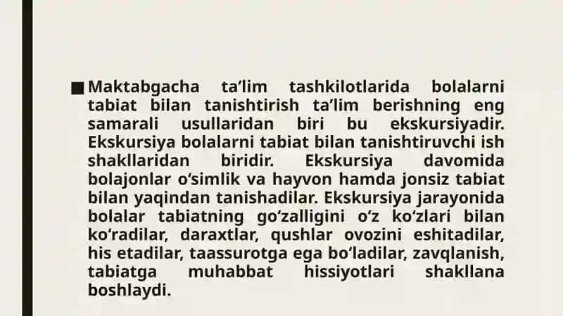 Maktabgacha yoshdagi bolalarni tabiat bilan tanishtirish 4