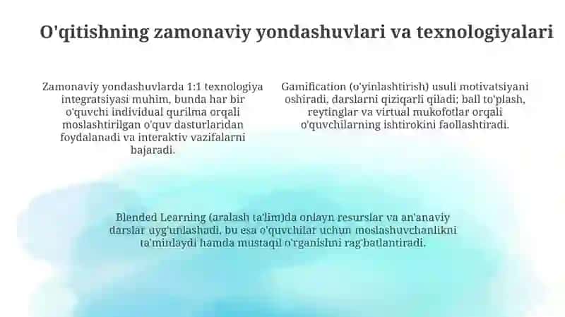 Ta'lim metodlari va vositalari 4