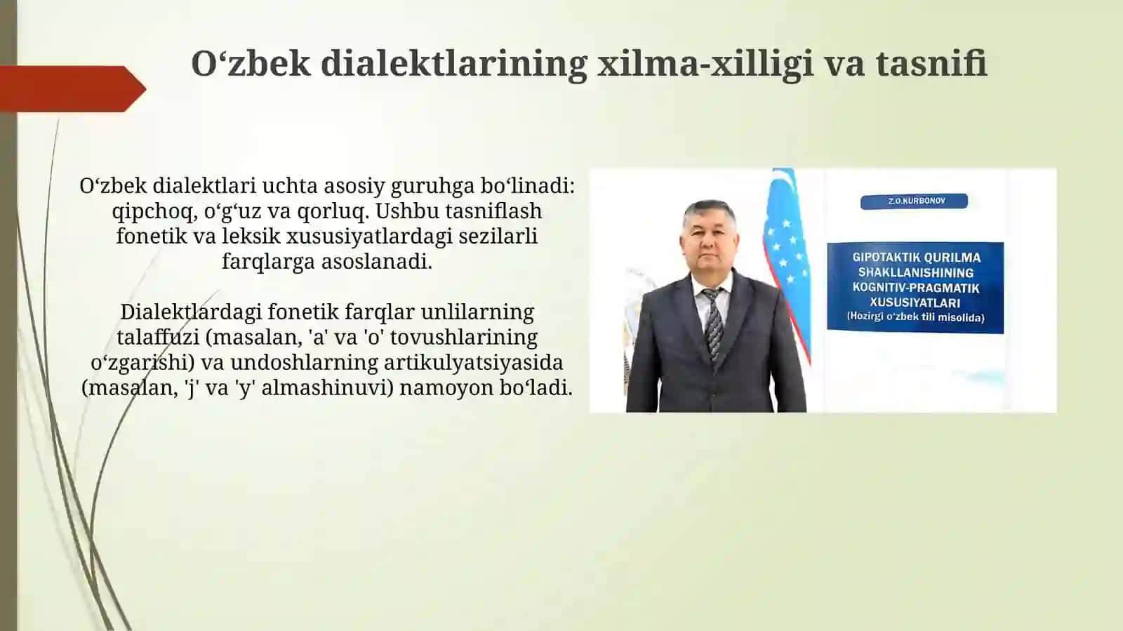 O`zbek adabiy tili va uningshevalargamunosabati 4