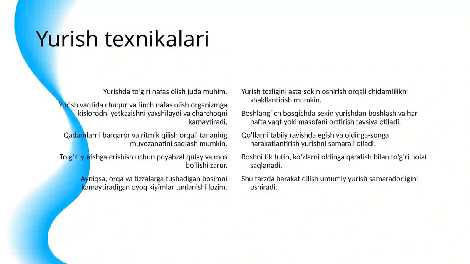 HAR KUNI MAXSUS YURISH 4