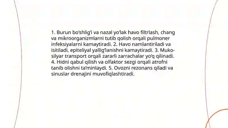 Nafas olish tizimi 4