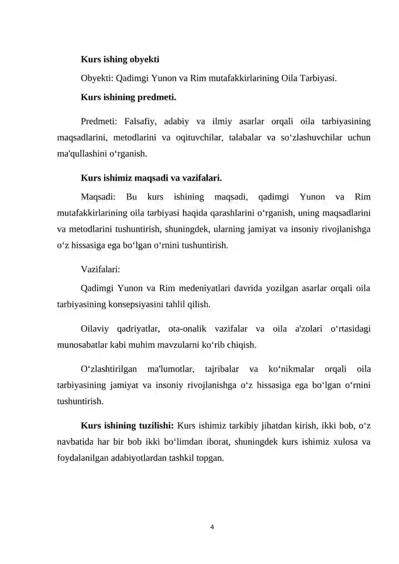 Qadimgi Yunon va Rim mutafakkirlarining oila tarbiyasi haqidagi qarashlari 4