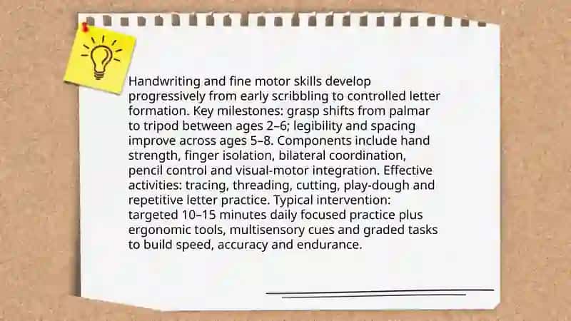 The development of writing skills 4