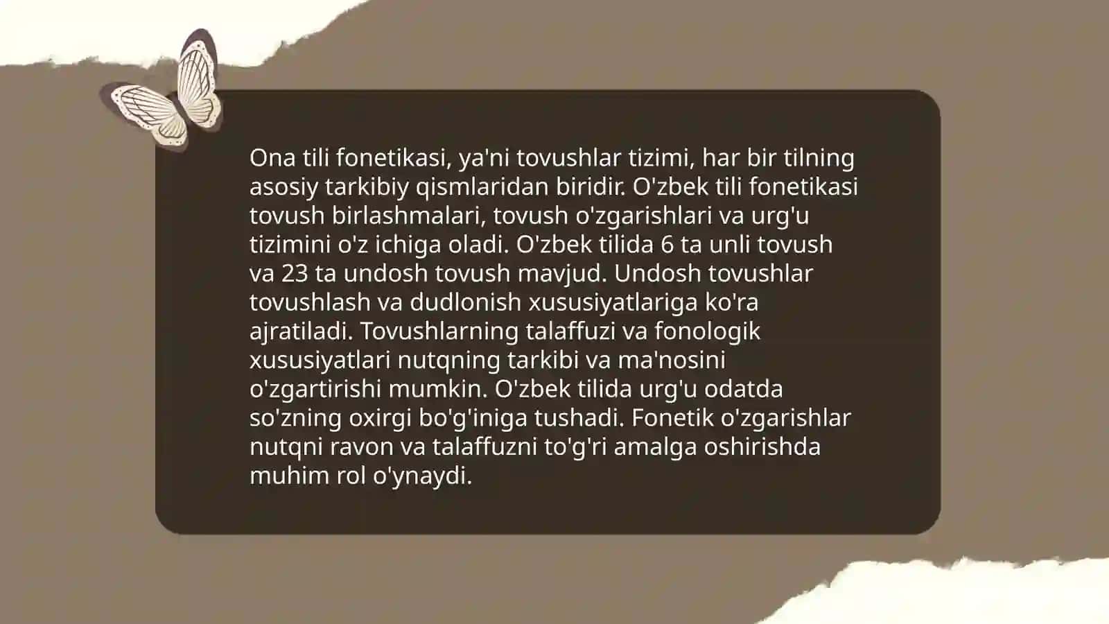 Boshlang’ich sinf ona tili va o’qish savodxonligiga qo’yiladigan talablar 4