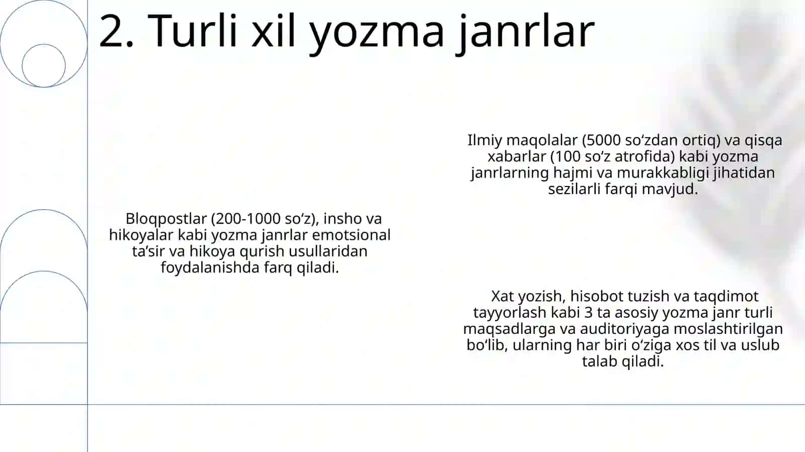 Soft skills samarali yozma kommunikatsiya.Fikrni shakllantirish 4