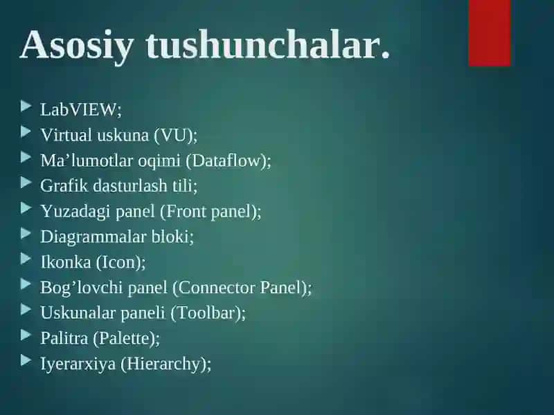 Dasturlashtillari bazasida texnik ilovalar 4