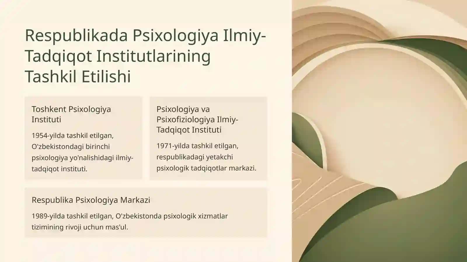 O'zbekistonda Psixologiya Fanining Rivojlanish Tarixi 4