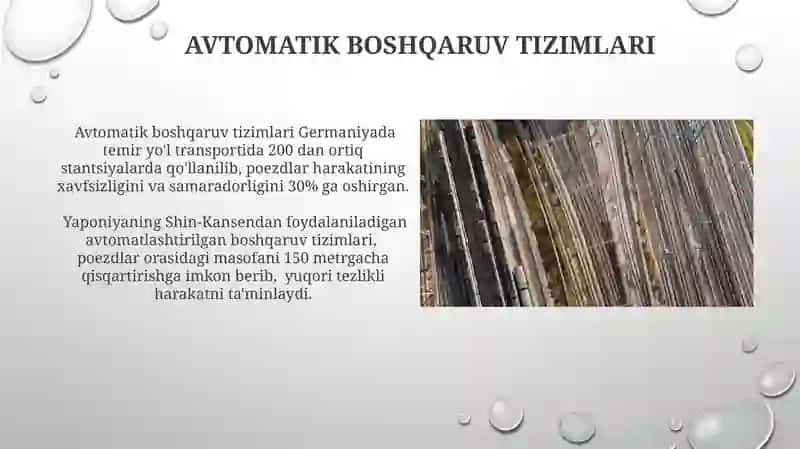 Temir yo'l qurilishida qo’llanadigan yo‘l ustki qurilmasi 4