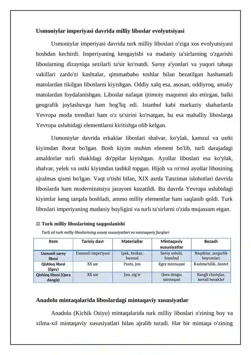 Turk milliy liboslari 4