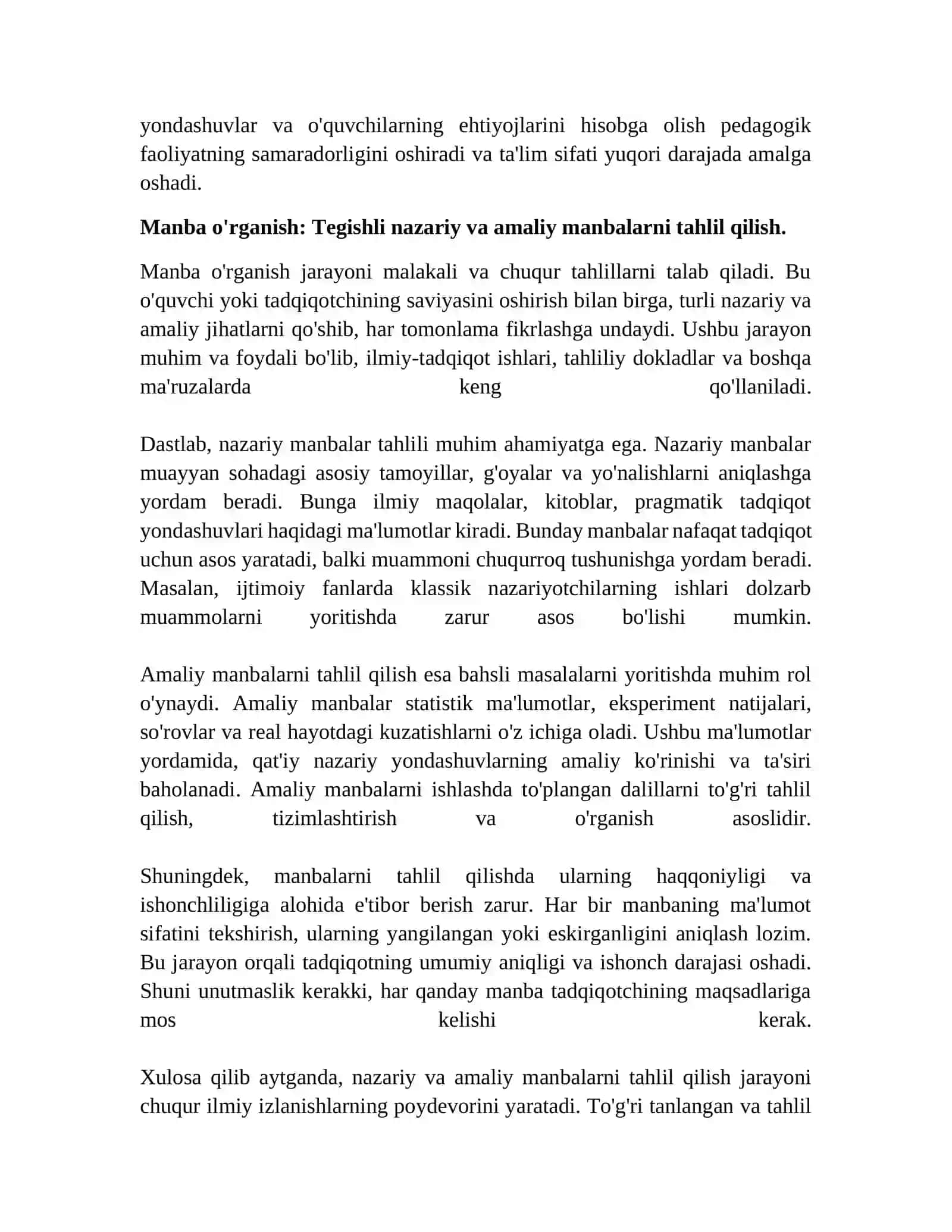 Pedogogik faoliyatini loyihalashtirishturlari 4