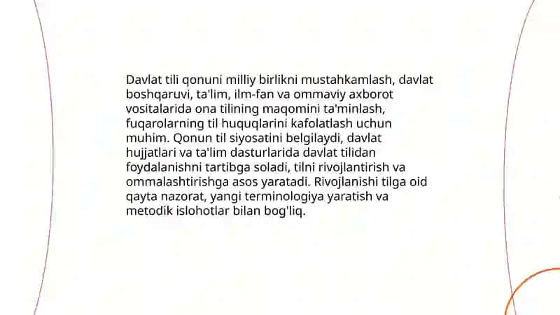Davlat tili kunining tarixi va asosiy mazmuni 4