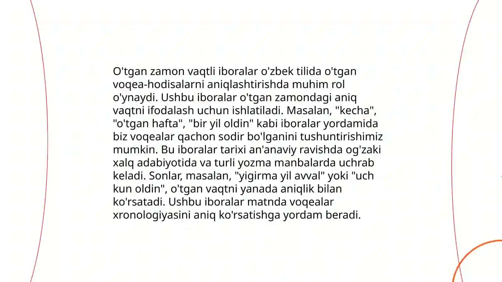 O'tgan zamon fe'llari 4