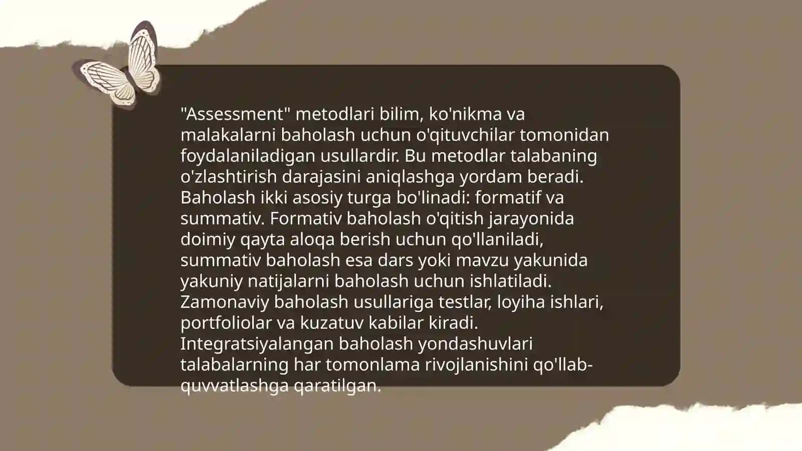 O'quv vaziyatlari tahlil qilish metodi 4
