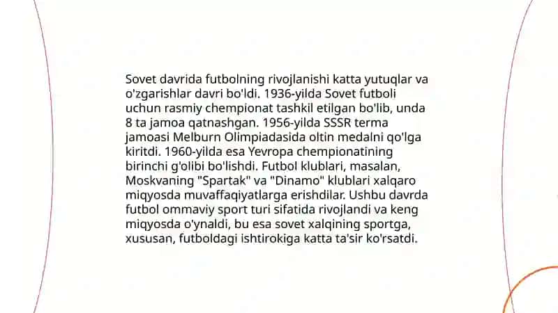 O'zbekistonda futbolning rivojlanish tarixi 4