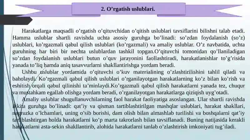 UMUMIY O‘RTA TA’LIM MAKTABLARIDA KURASH SPORT TURLARINING O‘QITISHNING MAQSAD VA VAZIFALARI 4