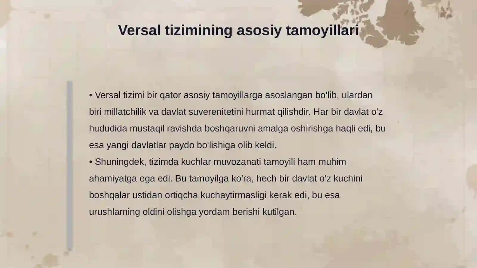 Versal tizimining shakllanishi va xalqaro munosabatlarga ta'siri 4