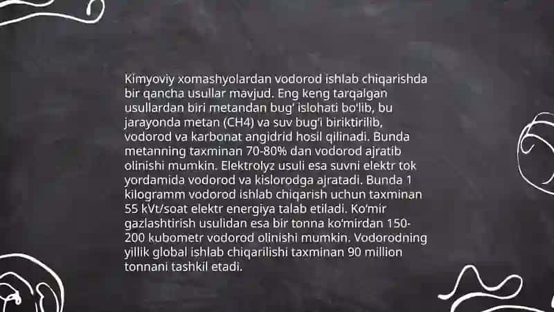 Kimyoviy texnologiyada yangi energiya manbalarini ishlab chiqarish texnologiyalari 4