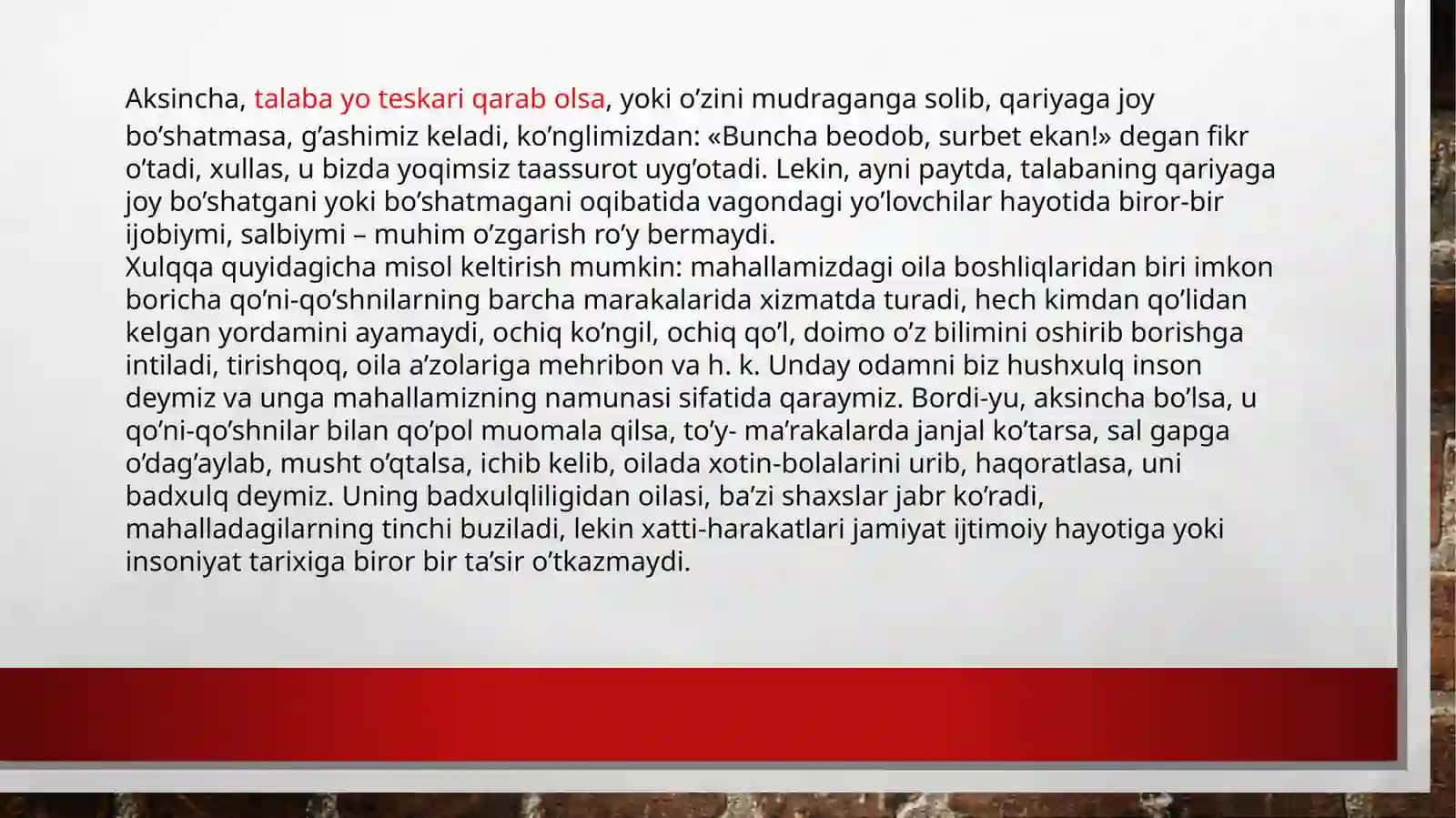 Etikaning zamonaviy muamolari diniy va ilmiy yondashuv 4