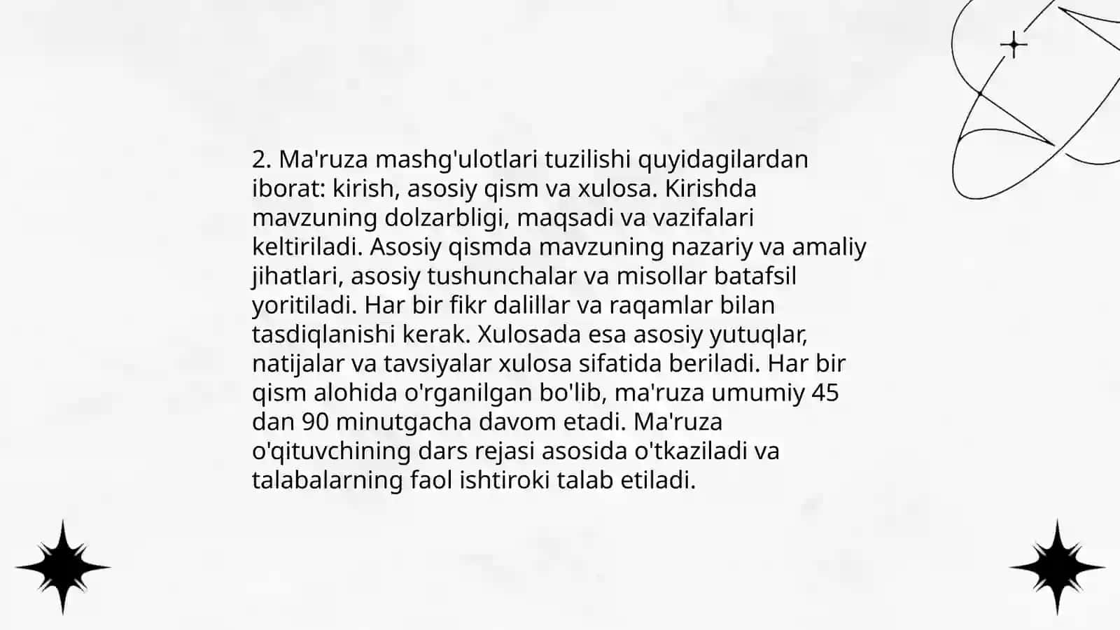 O'quv faoliyati shakllarining turlari 4