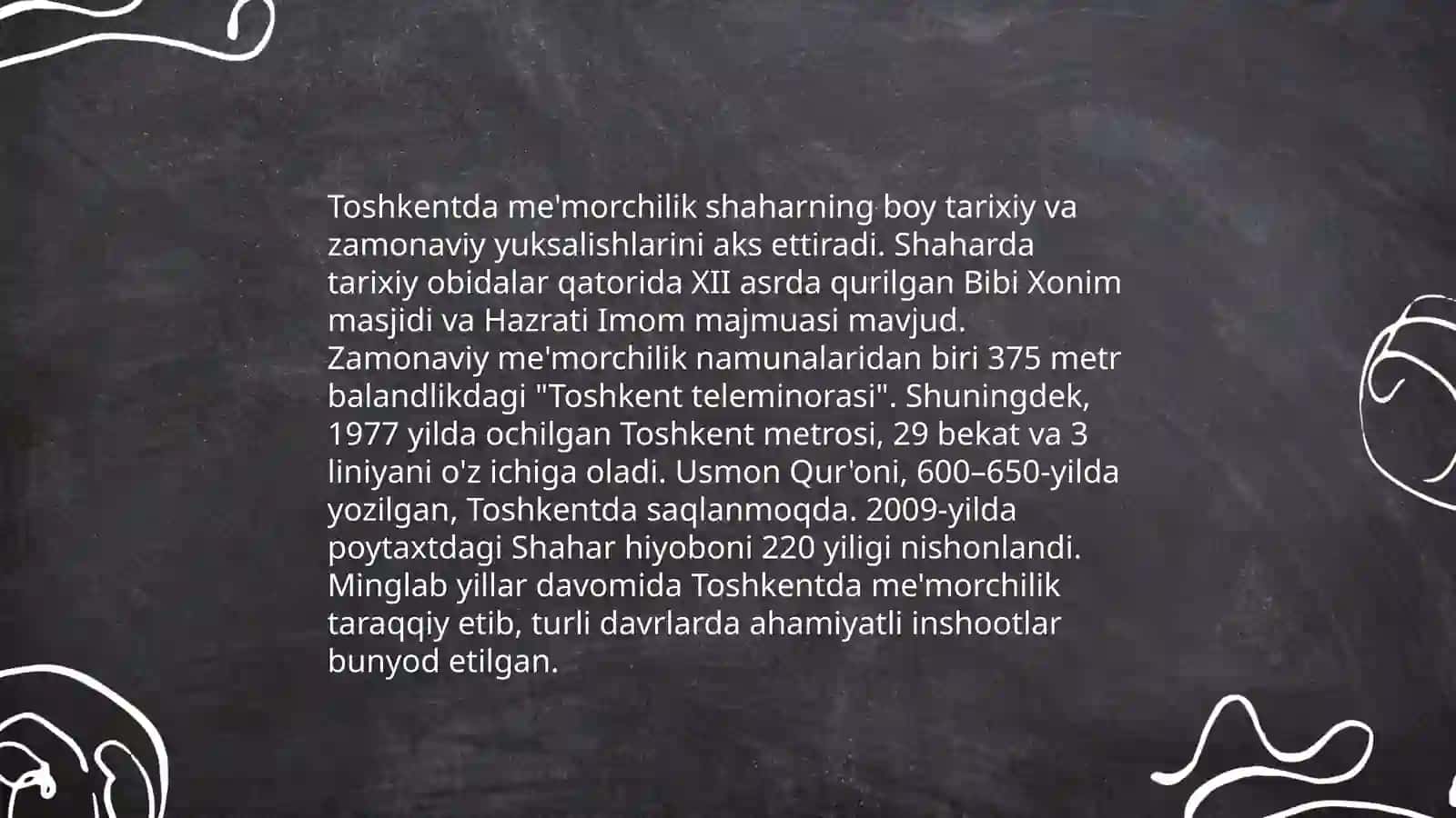 Toshkentning Tarixi 4