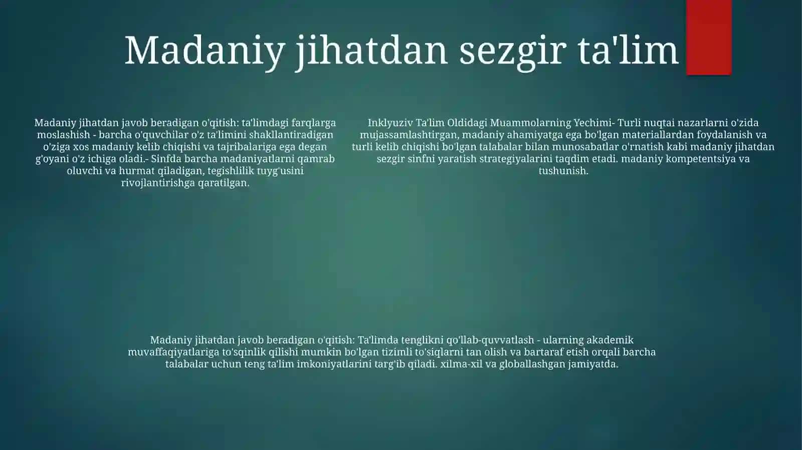 Inklyuziv Ta'Lim Oldidagi Muammolarning Yechimi 4