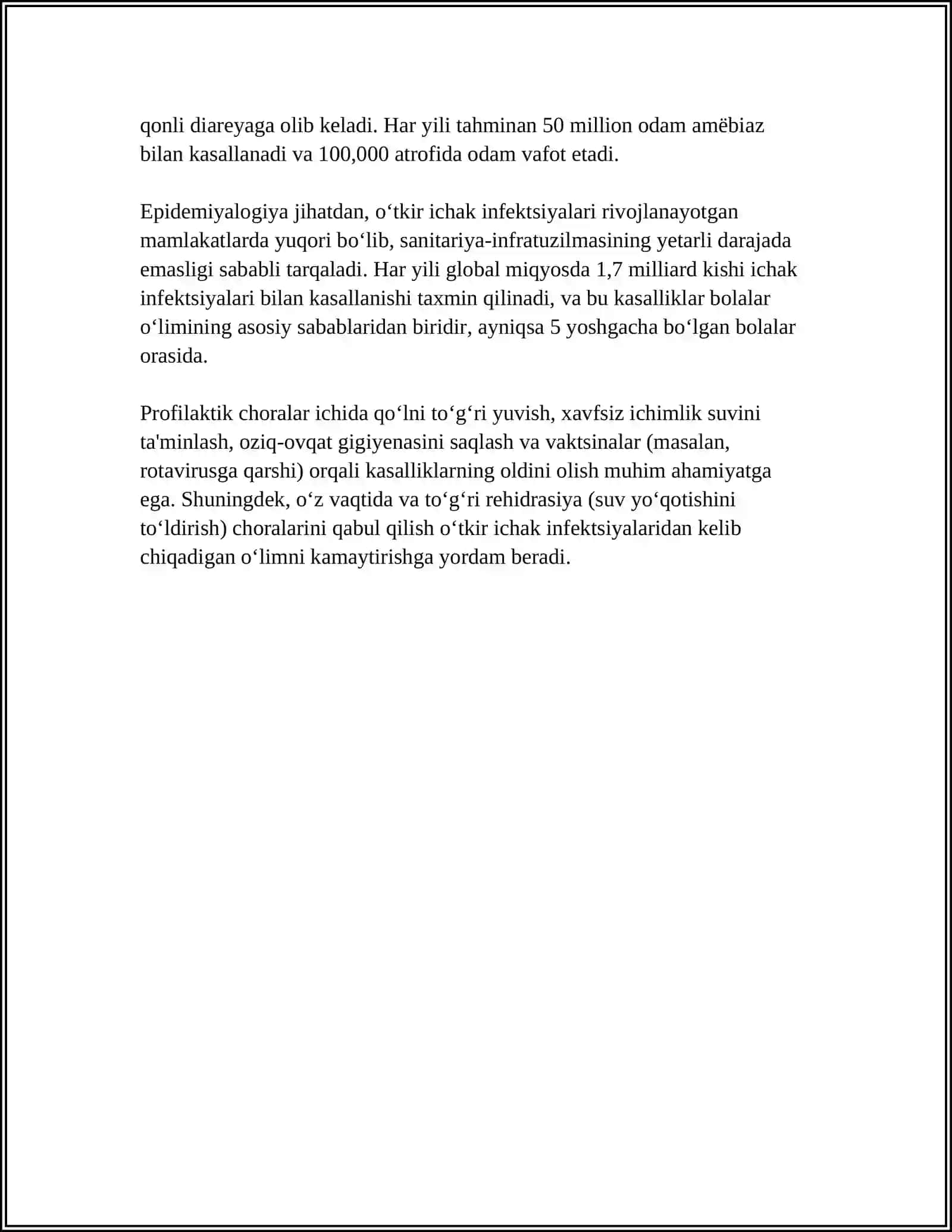 OʻTKIR ICHAK INFEKSIYALARI 4