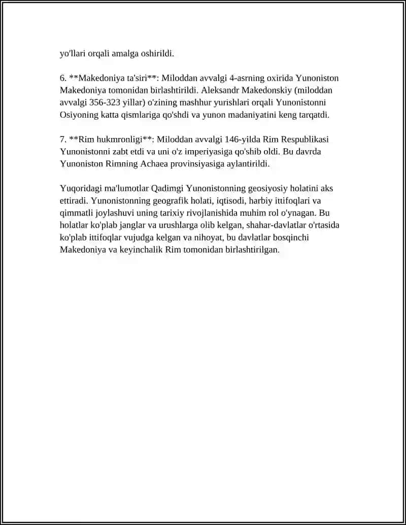 Qadimgi Yunonistonning Yuksalishi 4