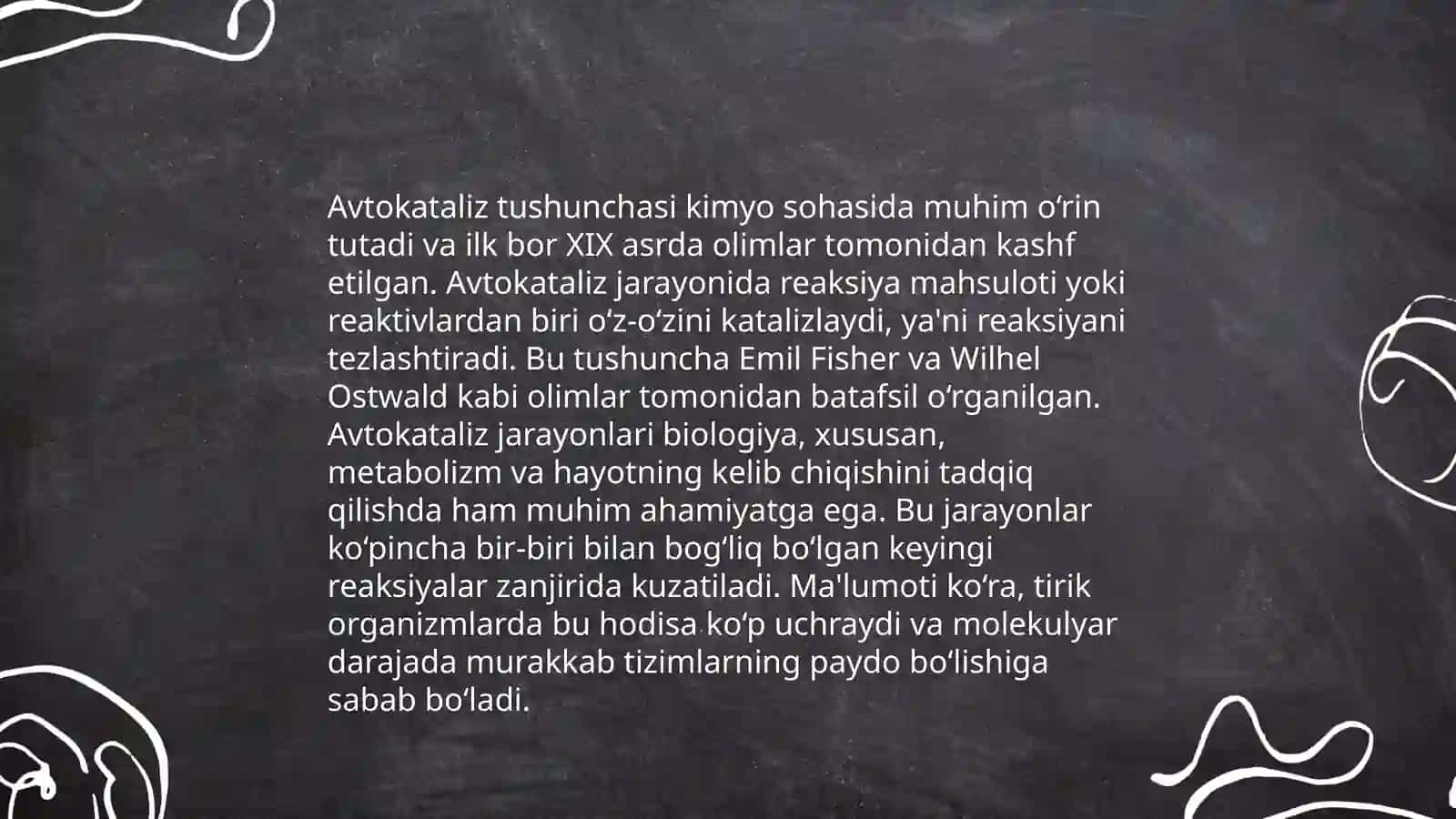 Analitik kimyoda avtokatalitik reaksiya va uni bajarish usuli 4