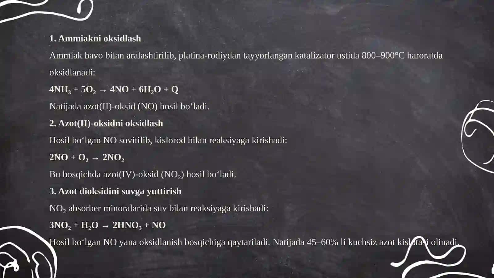 Kuchsiz azot kislota 4