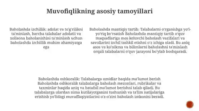 O'Quvchilarning Bilim Va Ko'Nikmalarini Nazorat Qilish 4