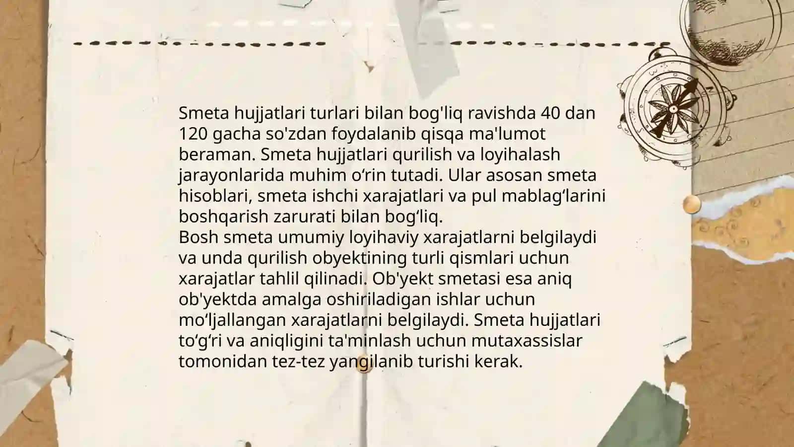 Kapital qurilishda bahoni shakllantirishning smeta normativ bazasi 4