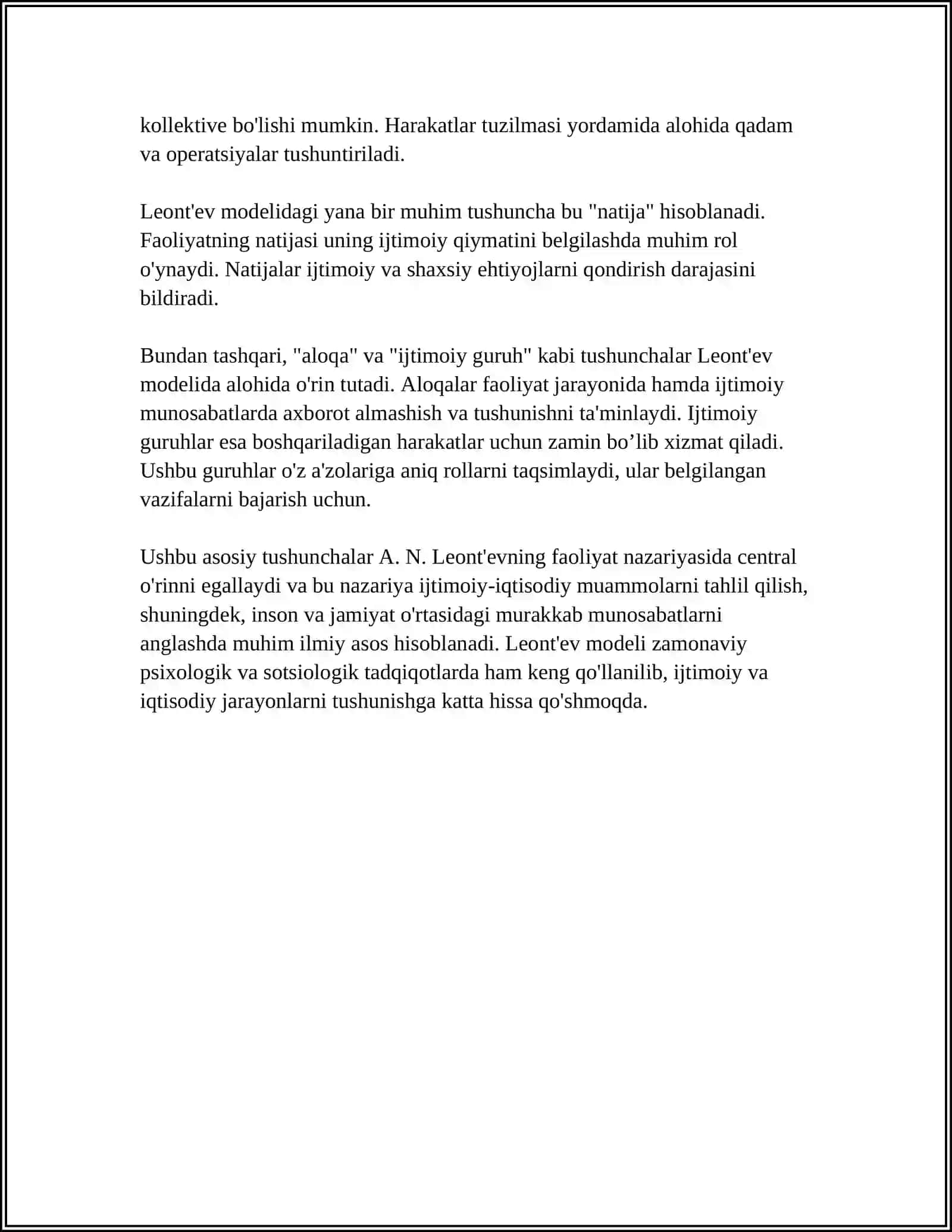 KÕP TARMOQLI IQTISODIYOTNING LEONT'EV MADELI 4