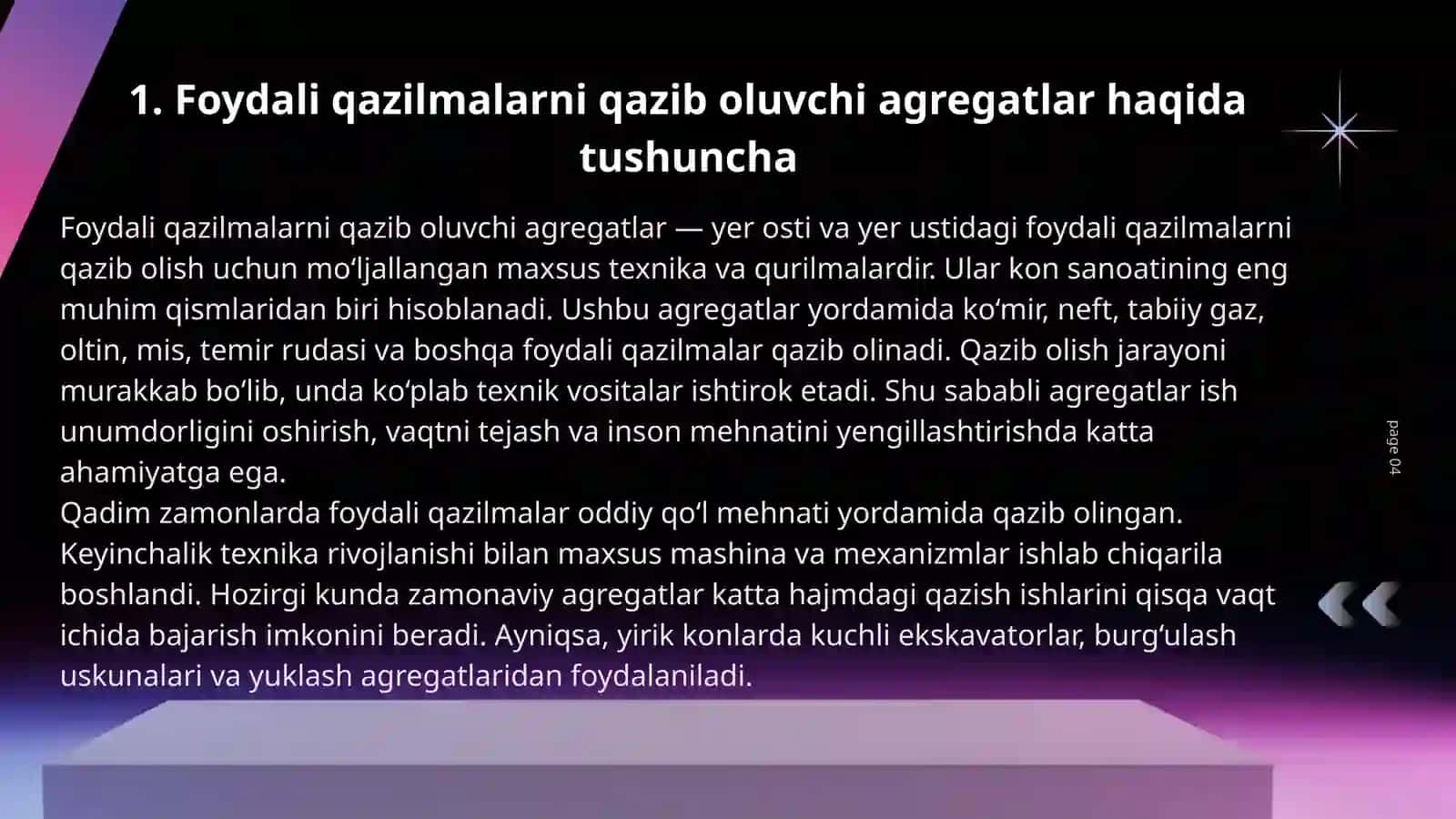 FOYDALI QAZILMANI QAZIB OLUVCHI AGREGATLAR 4