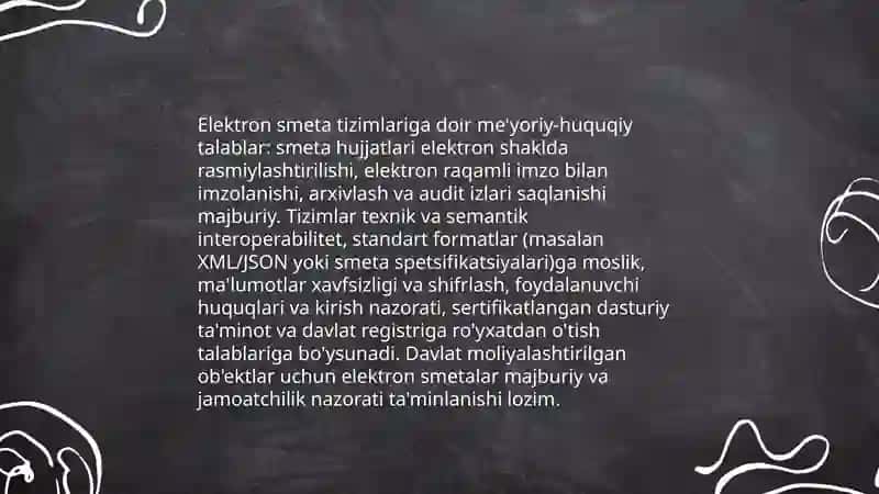Qurilishda shaffoflik va smeta hujjatlarining raqamli transformatsiyasi 4