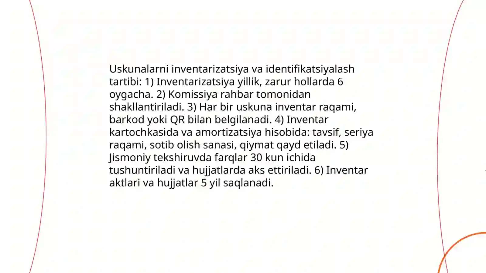 Oʻrnatiladigan va montaj talab etilmaydigan uskunalarning tasnifi va belgilanishi 4
