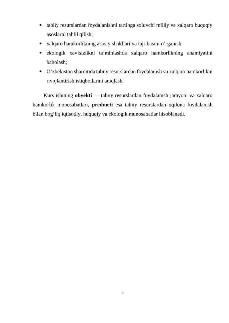 TABIIY RESURSLARDAN FOYDALANISH VA XALQARO HAMKORLIK MASALALARI 4