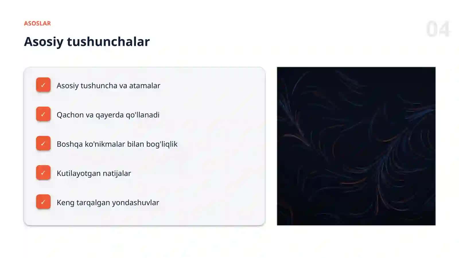 TUSHUNTIRILUVCHANLIK 4