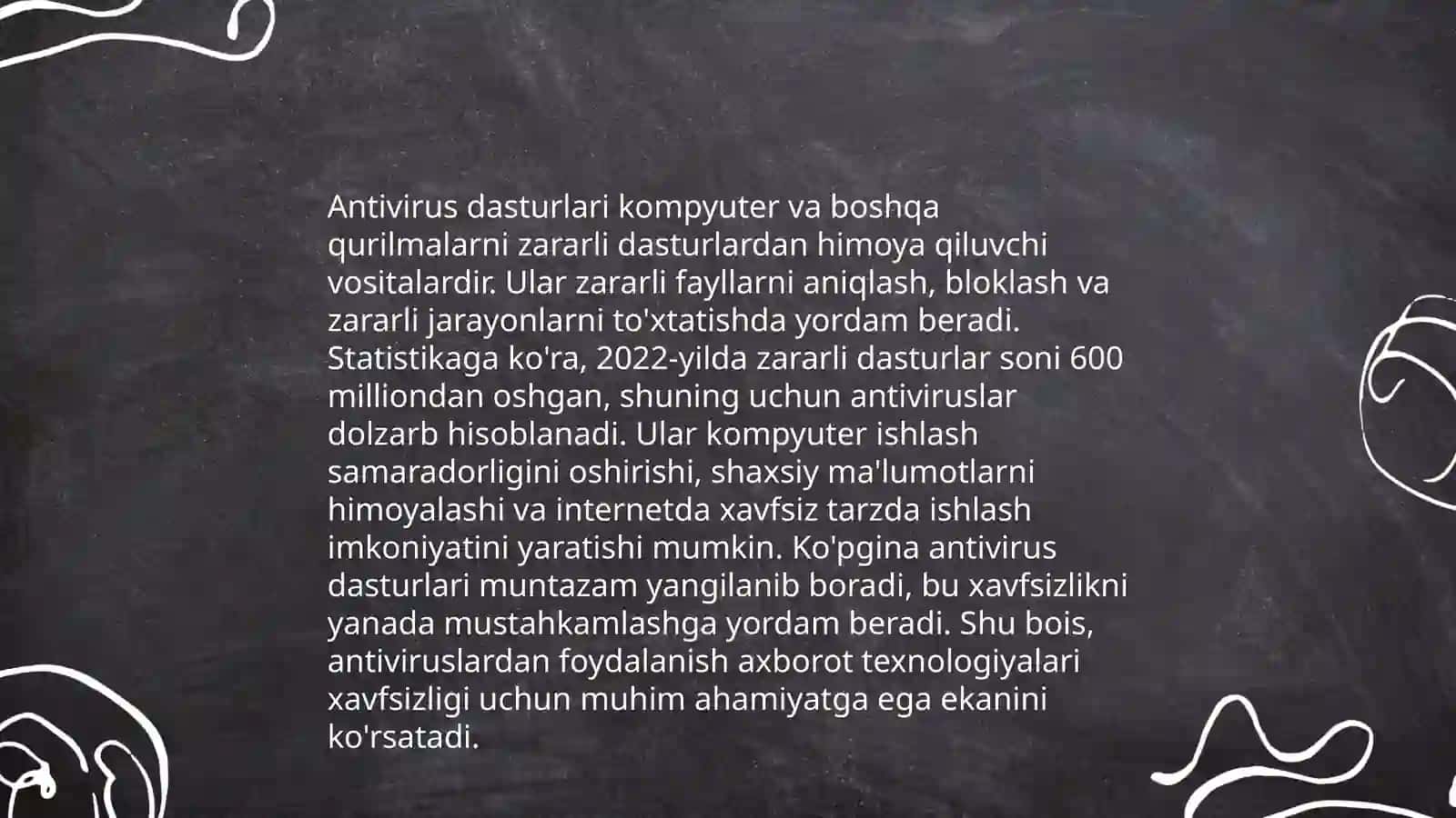 Kompyuterni viruslardan himoyalash. Antivirus dasturlaridan foydalanish 4
