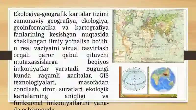 Ekologiya-geografik kartalar tizimi 4
