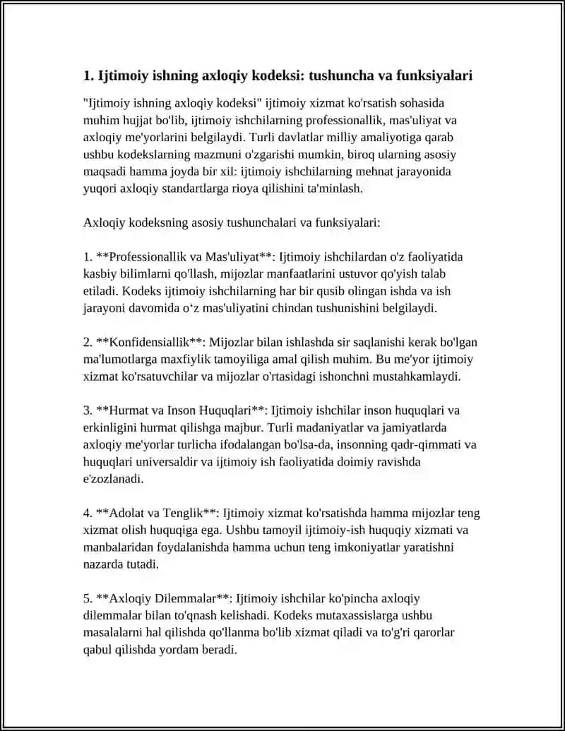 TURLI DAVLATLARDA IJTIMOIY ISHNING AXLODIY KODEKSLARI 4