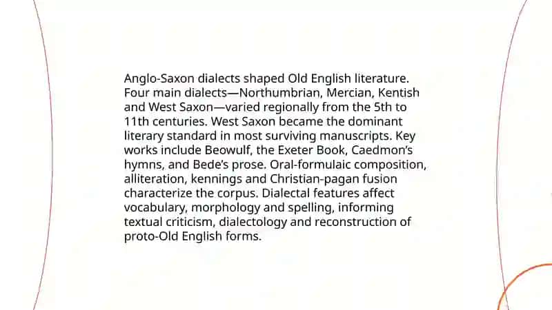 The development of English language 4