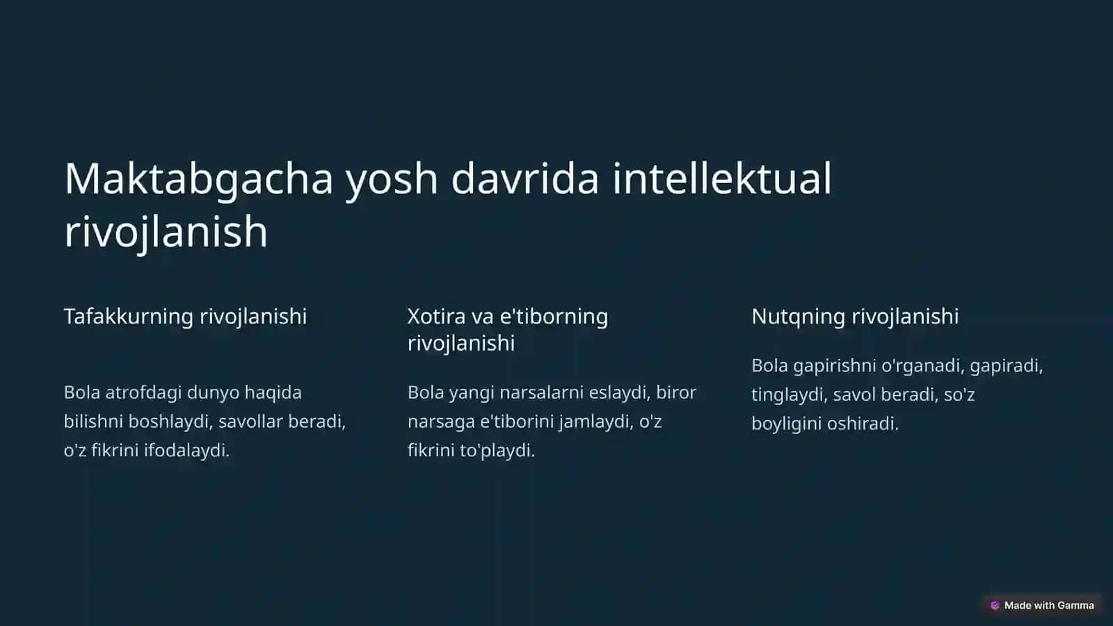 Maktabgacha yosh davrida shaxs kamoloti 4