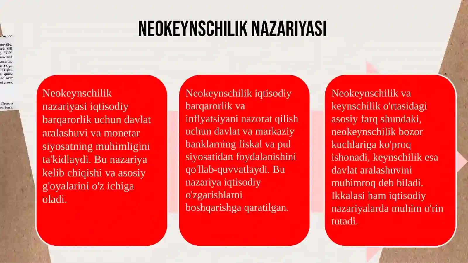 Keynschilik va neokeynschilik 4