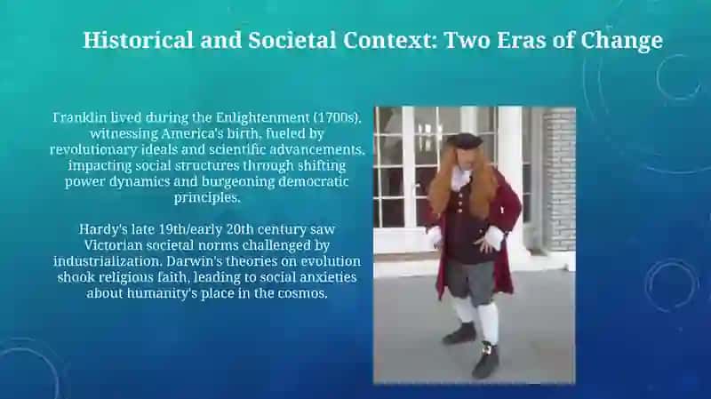 Worlds Apart, Words in Common: Franklin and Hardy 4